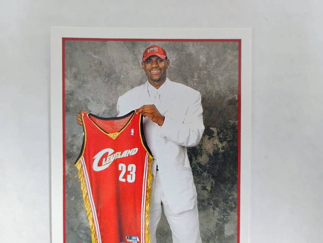 2003-04 Topps Basketball Lebron James RC Draft Pick #221