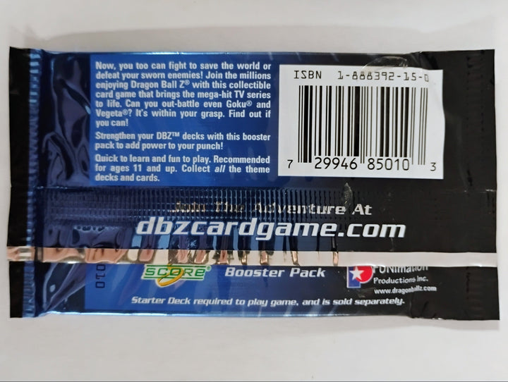 2000 Score Dragon Ball Z Salyan Sage Series Sealed Booster Pack