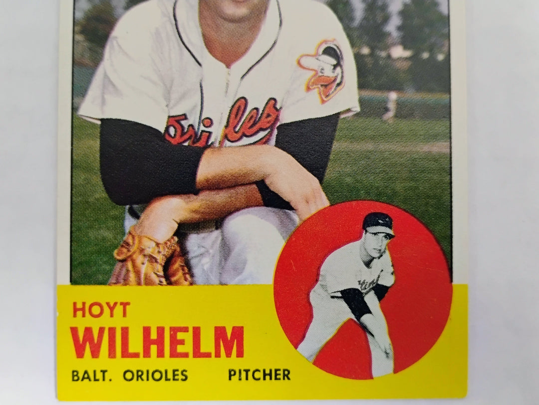 1963 Topps Baseball Hoyt Wilhelm #108 NM-Mint
