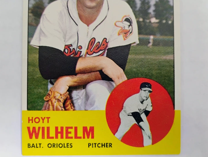 1963 Topps Baseball Hoyt Wilhelm #108 NM-Mint