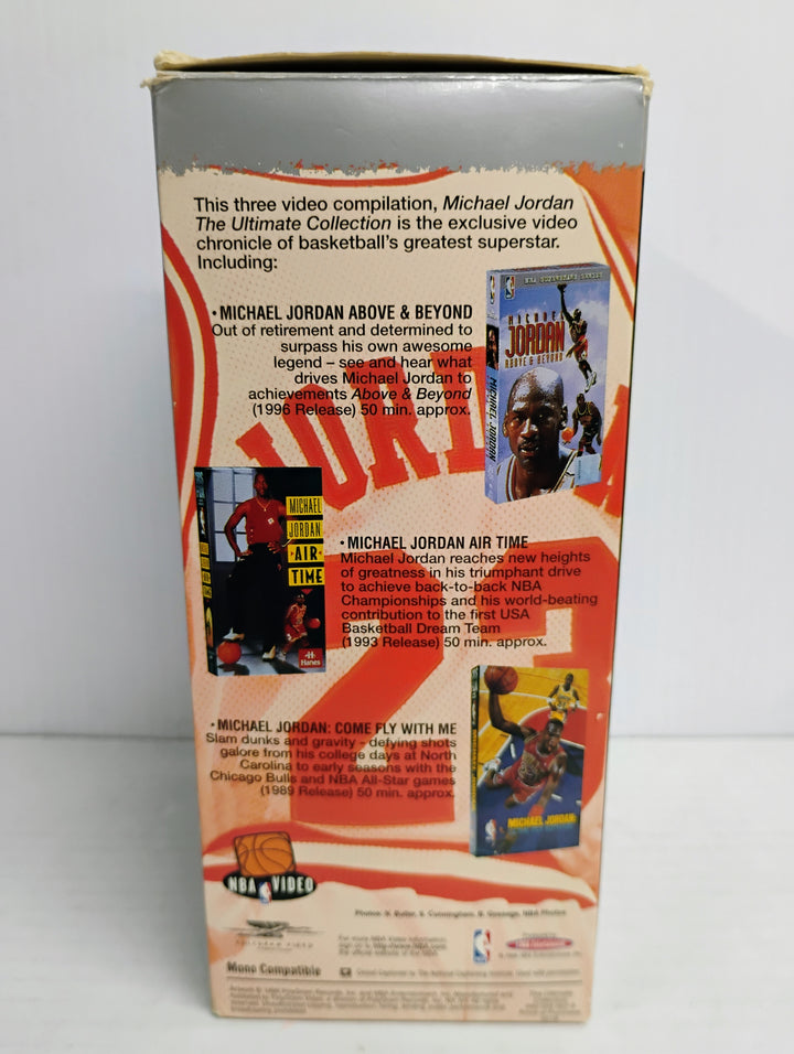 1999 Michael Jordan NBA Superstar Series The Ultimate Collection VHS Box Set