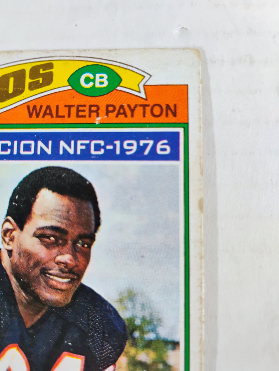 1977 Topps Mexican Football Walter Payton #360