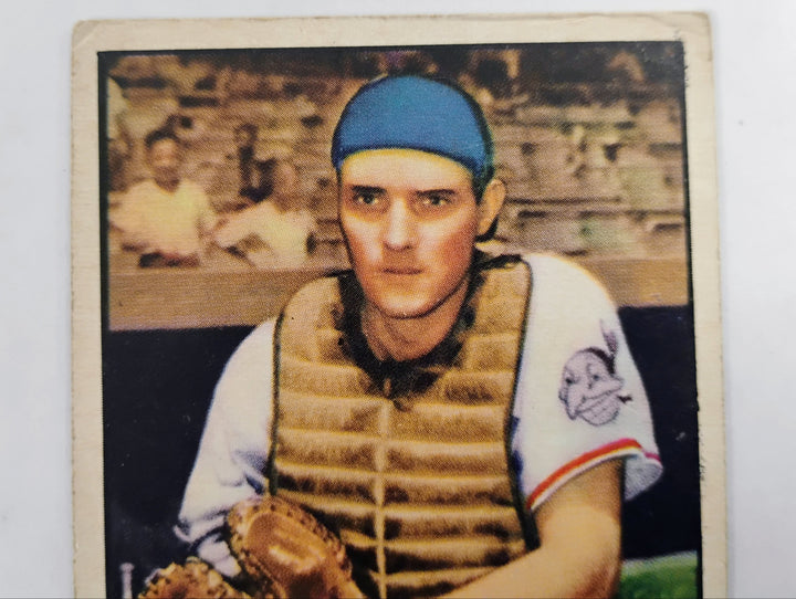 1952 Topps Baseball Jim Hegan #17 Red Back