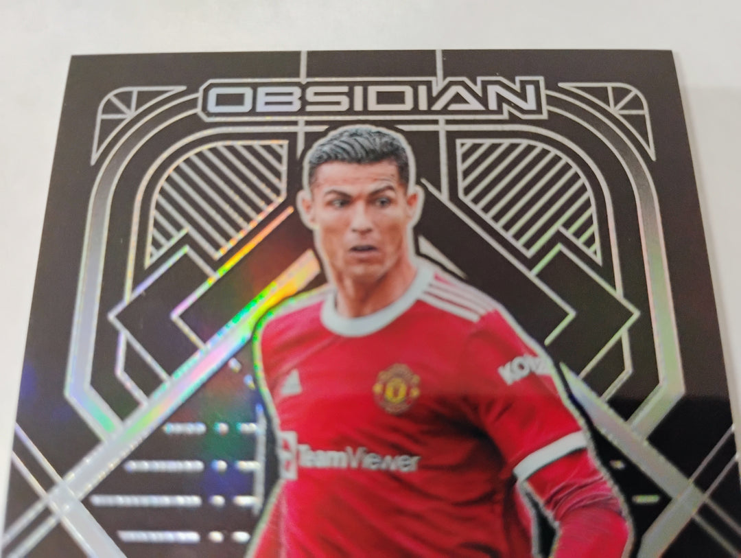 2021-22 Panini Obsidian Soccer Cristiano Ronaldo #'D034/105 EX-Mint