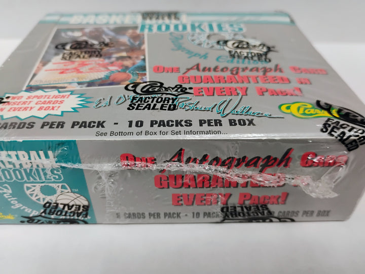 1995 Classic Basketball Rookies Autographed Edition Sealed Box