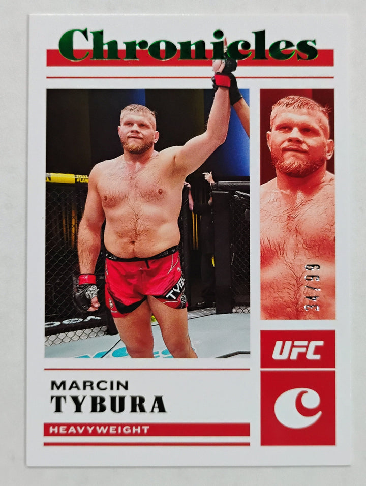 2023 Panini UFC Marcin Tybura Green Chronicles #67 /99