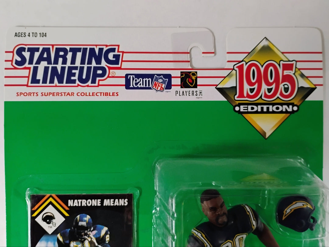 1995 Kenner Starting Lineup Football Natron Means Sealed