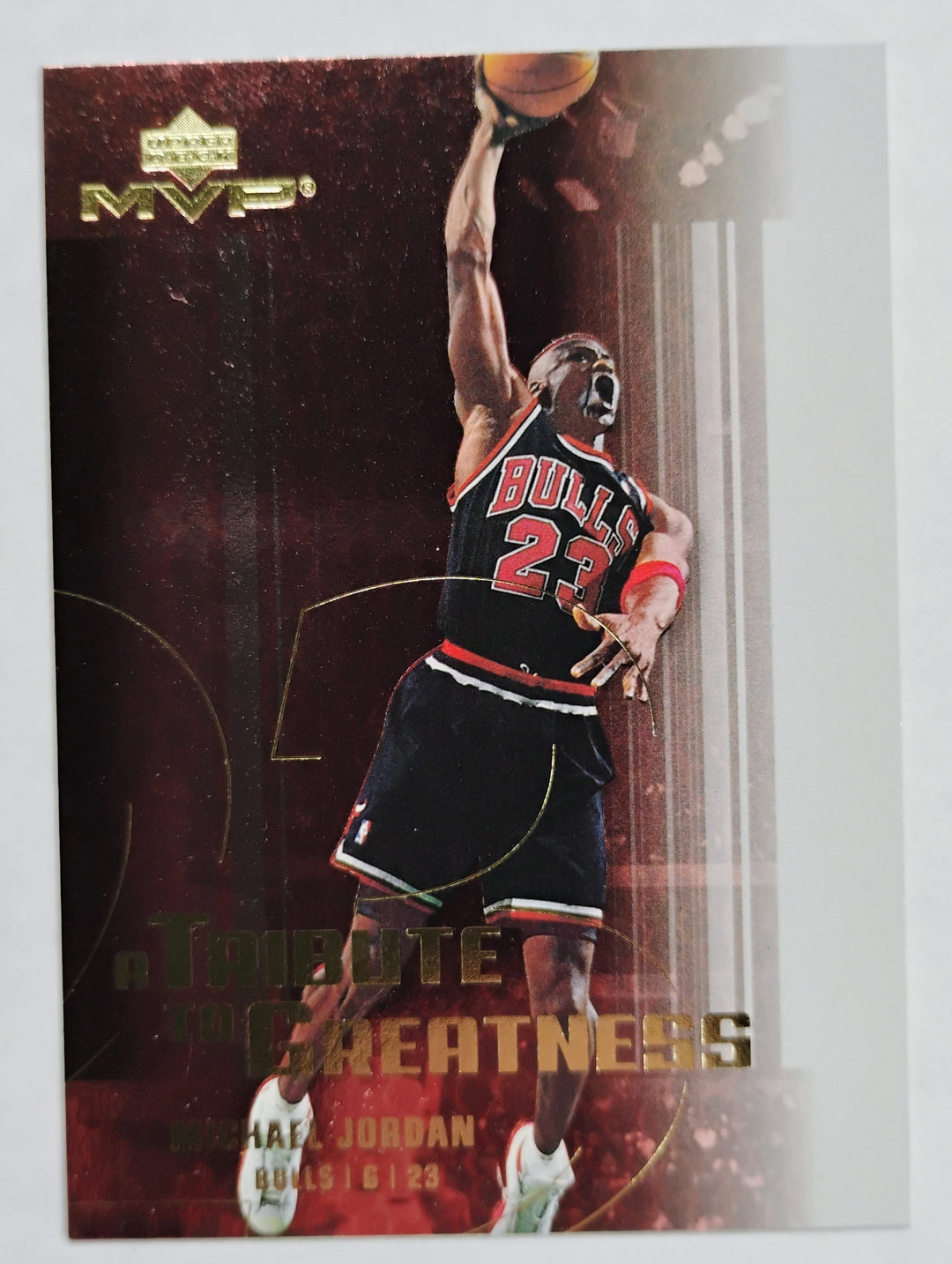 2003-04 Upper Deck MVP Michael Jordan #MJ5 A Tribute To Greatness