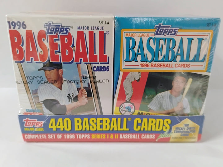 1996 Topps Baseball 4 Cereal Box Complete Series I & II Sealed Set