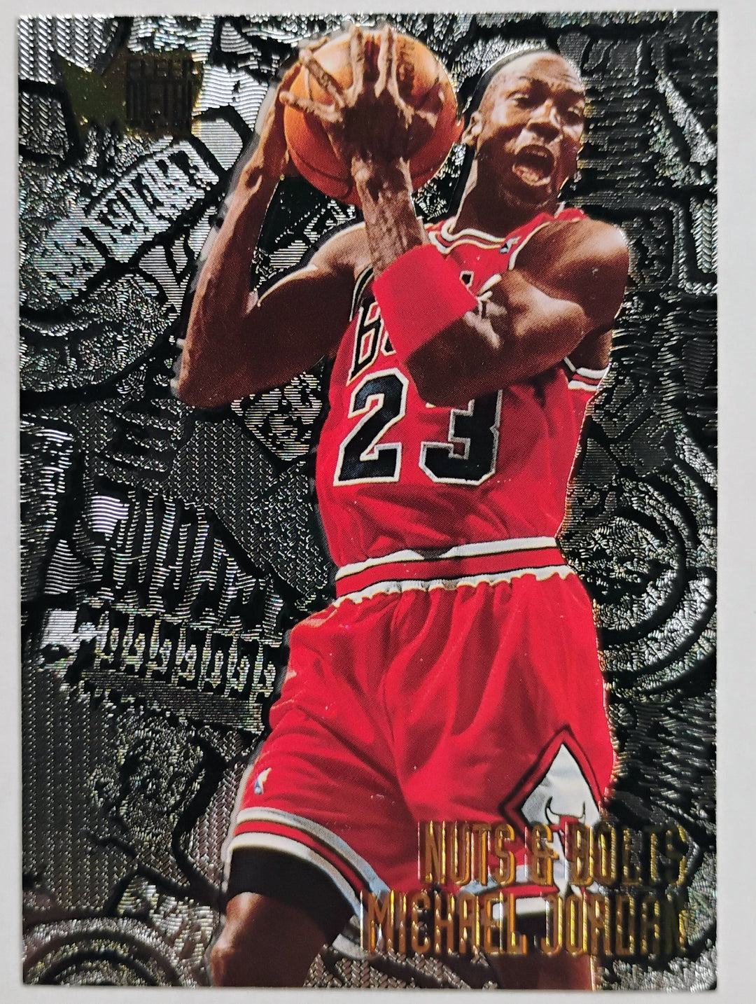 1995-96 Fleer Metal Basketball Michael Jordan #212 Nuts N Bolts