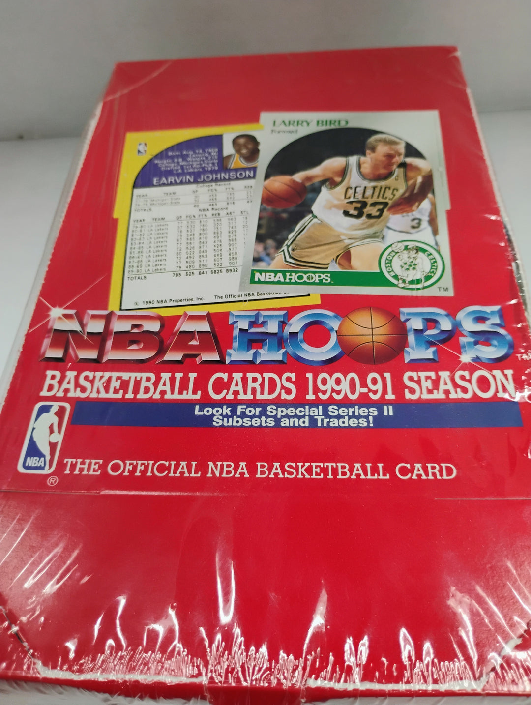 1990-91 NBA Hoops Basketball Series II Sealed Box