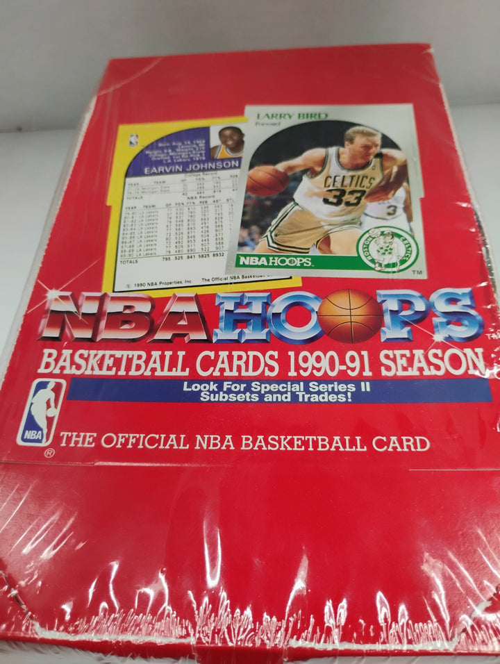1990-91 NBA Hoops Basketball Series II Sealed Box