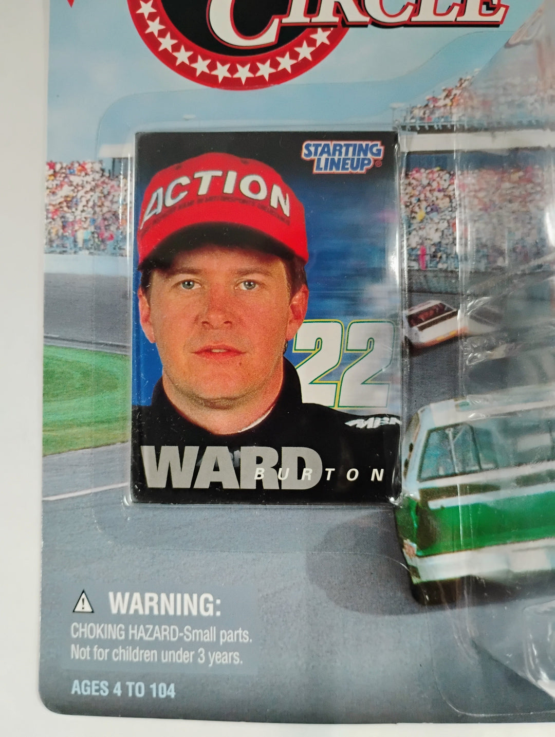 1997 Kenner Starting Lineup Winner's Circle Racing Ward Burton Sealed