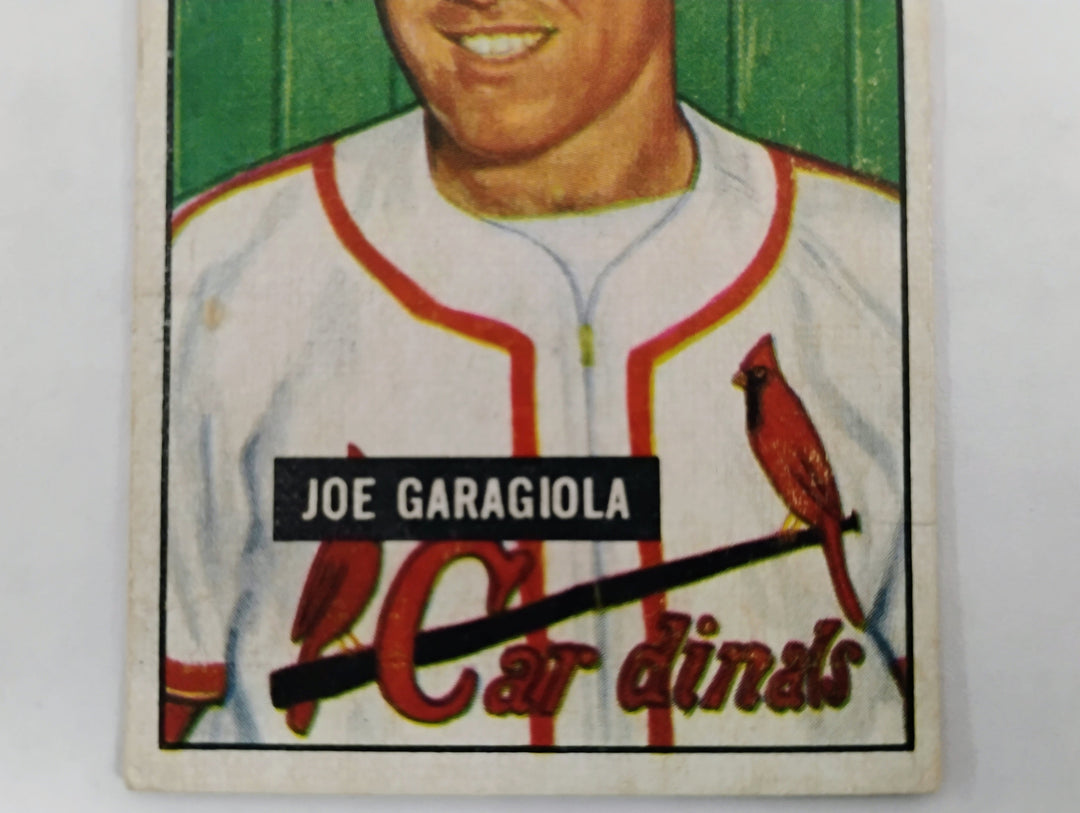 1951 Bowman Baseball Joe Garagolia #122