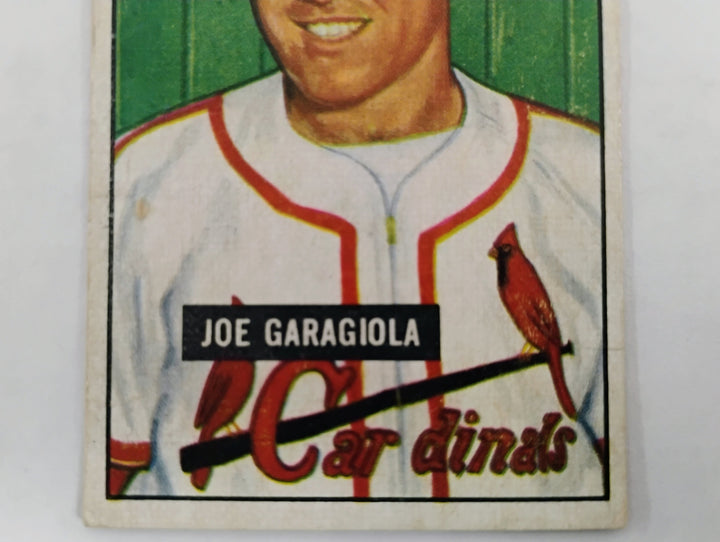 1951 Bowman Baseball Joe Garagolia #122
