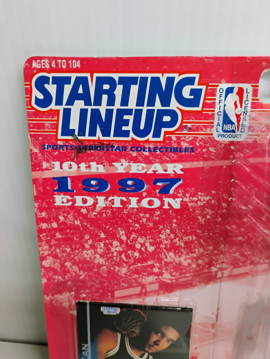 1997 Starting lineup Basketball Tim Duncan Extended Series