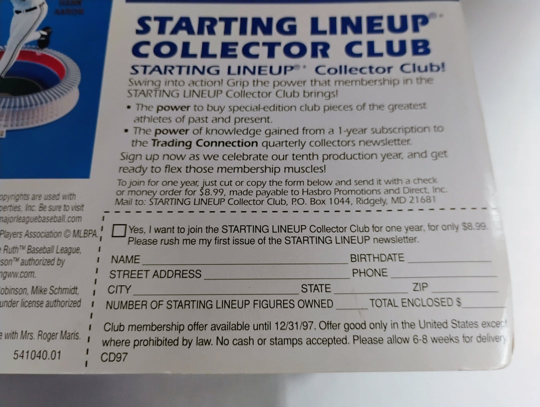 1997 Kenner Starting Lineup Classic Doubles Mark Mcgwire/Roger Maris Sealed