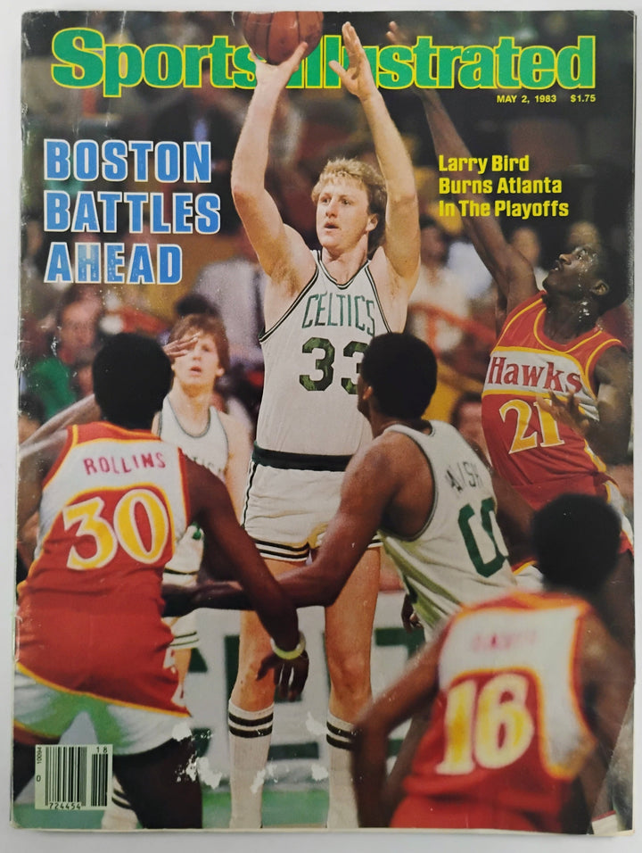 Sports Illustrated May 2 1983 Larry Bird Boston Battles Ahead