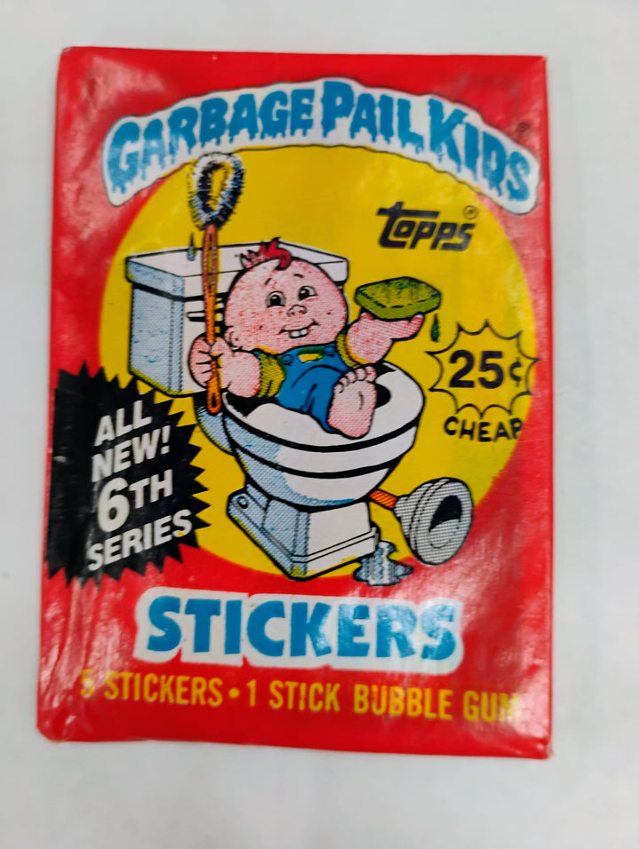 1986 Topps Garbage Pail Kids 6th Series Sealed Pack