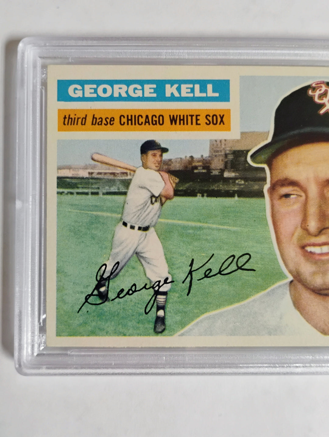 1956 Topps George Kell #195 PSA 8 NM-MT