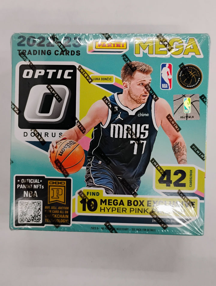 2022-23 Panini Doonruss Optic Basketball Hyper Pink Prizms Mega Box