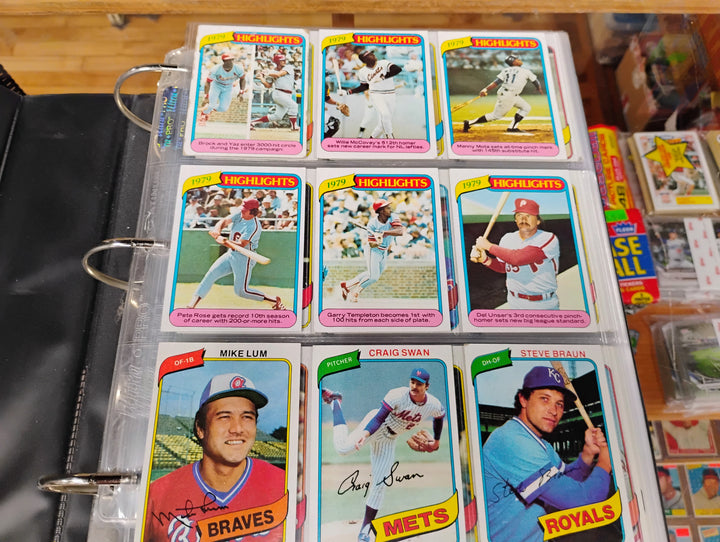 1980 Topps MLB Topps Complete Set
