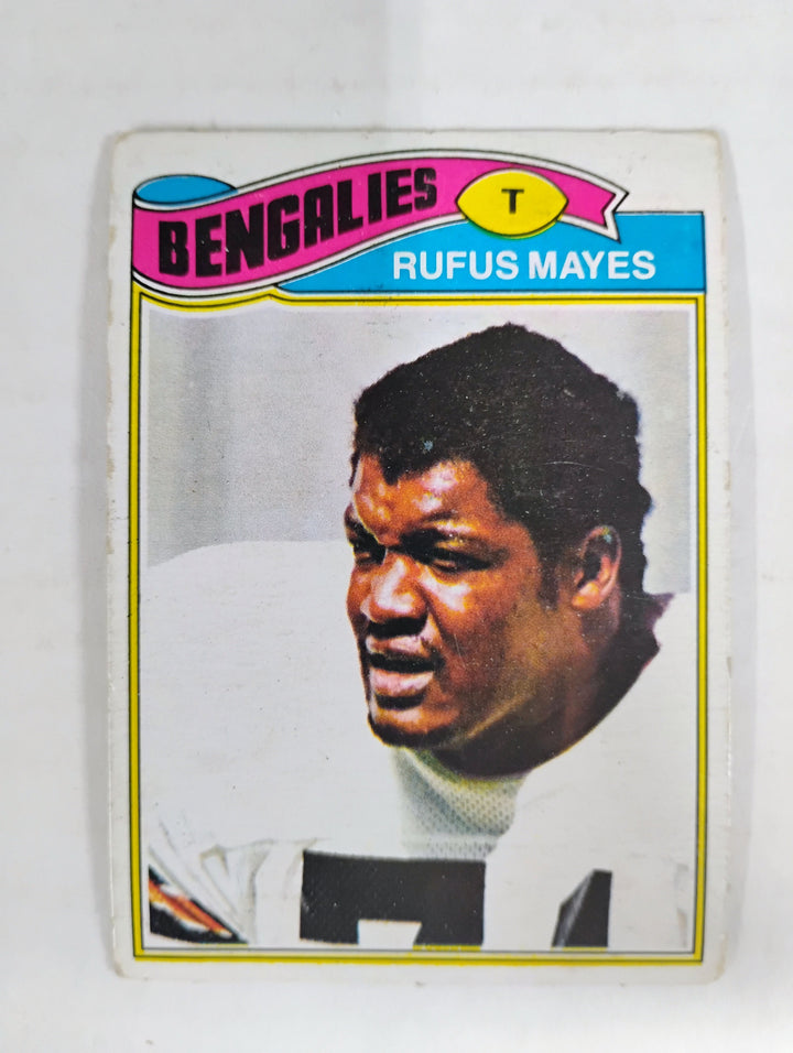1977 Topps Mexican Football Rufus Mayes #28