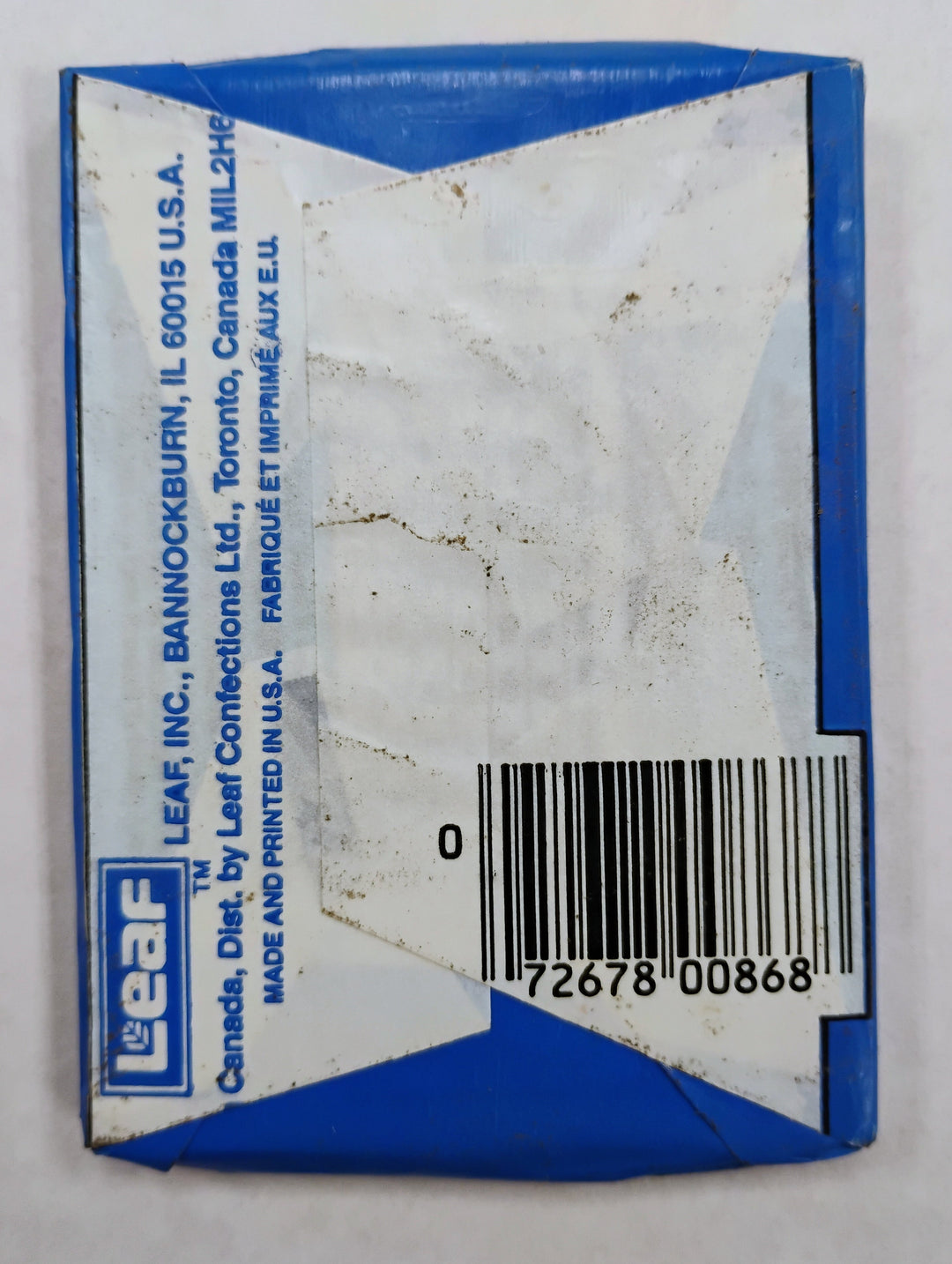 1986 leaf Baseball Sealed Wax Pack