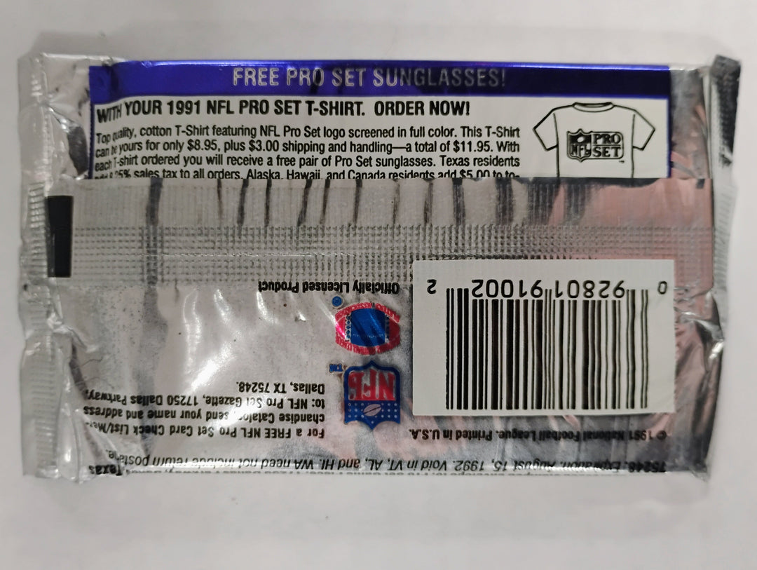 1991 Pro Set Series II Football Sealed Pack