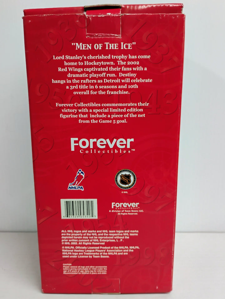 2002 Forever Collectibles "Men Of Ice" Brett Hull Detroit Red Wings Stanley Cup Champions