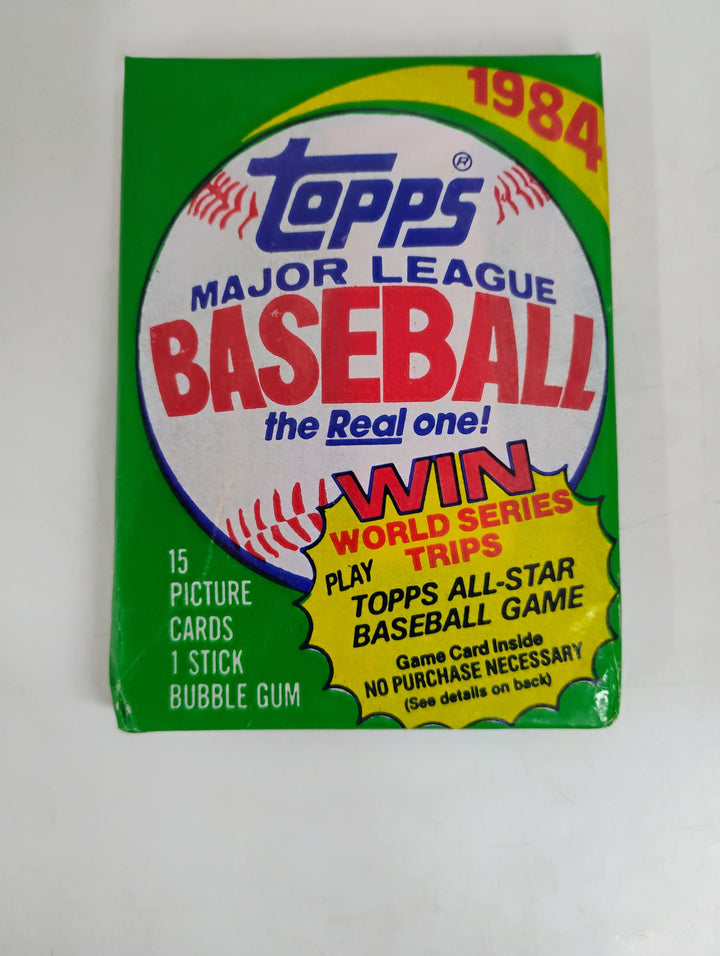 1984 Topps Baseball Wax Pack