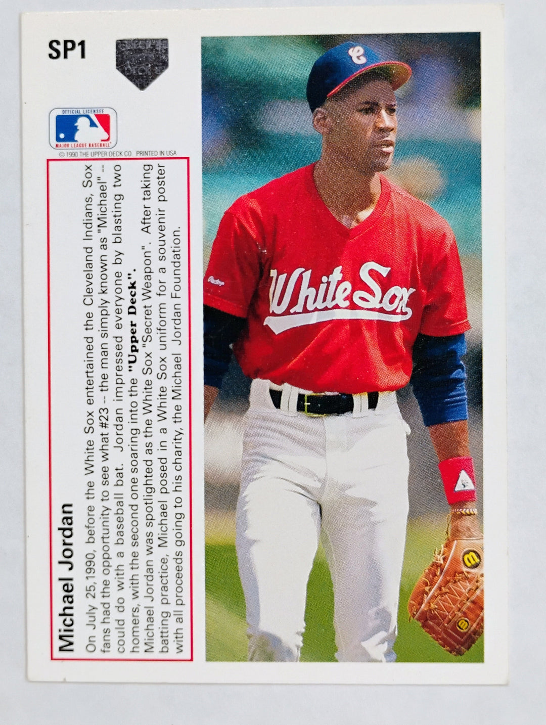 1991 Upper Deck Baseball Michael Jordan #SP1
