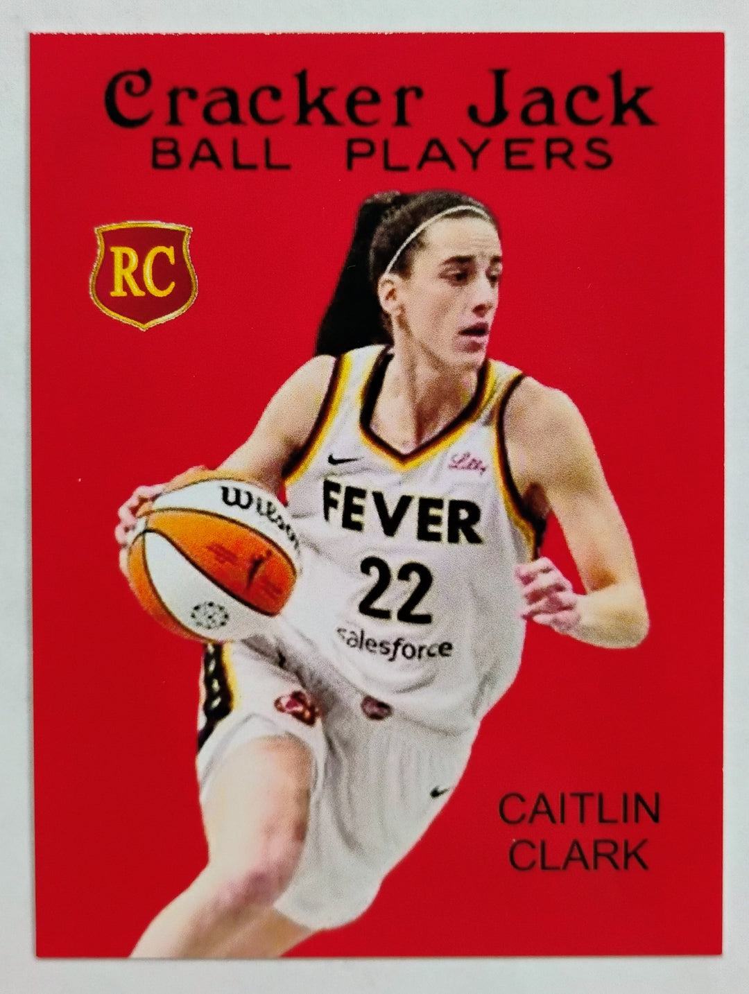 2024 Panini Cracker Jack Ball Players Caitlin Clark #65 RC