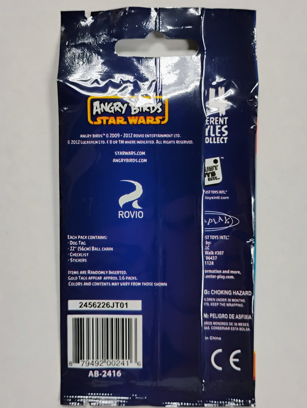 Angry Birds Star Wars Dog tag Funk Pack