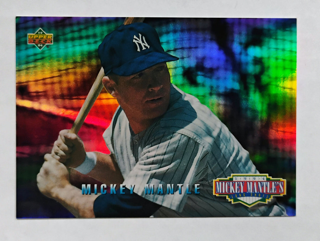 1994 Upper Deck Mickey Mantle #MM21 Long Shots