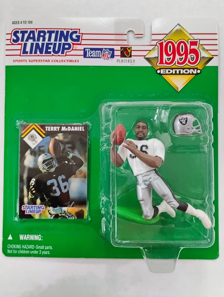 1995 Kenner Starting Lineup Football Terry Mcdaniel Sealed