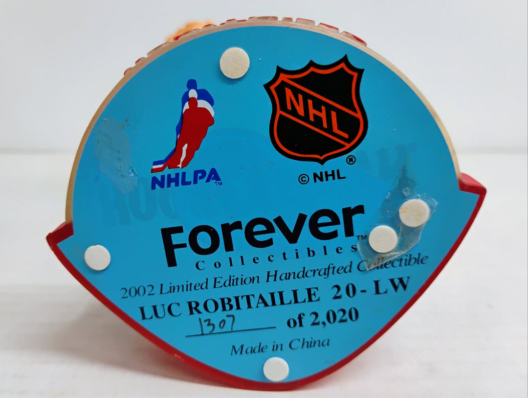 2002 Forever Collectibles "Men Of Ice" Luc Robitalle Detroit Red Wings Stanley Cup Champions