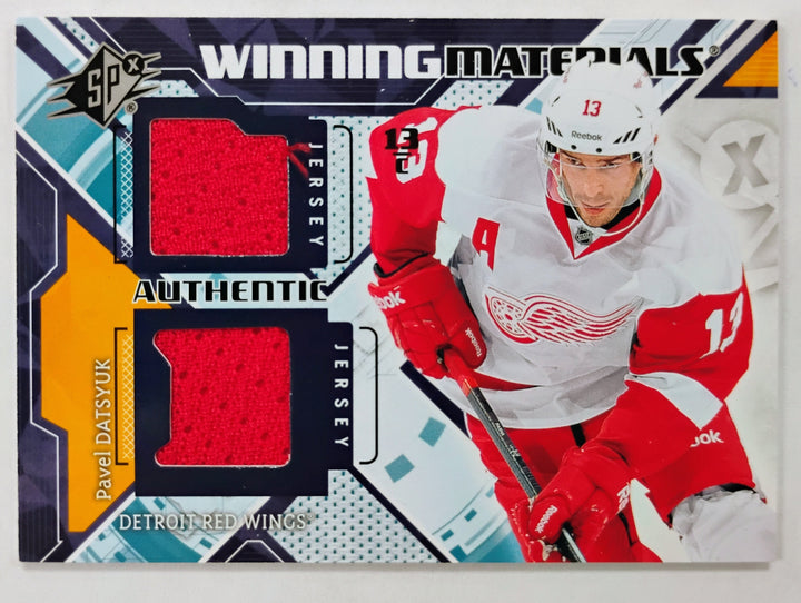 2013-14 Upper Deck SPx Hockey Pavel Datsyuk #WM-PD Winning Materials