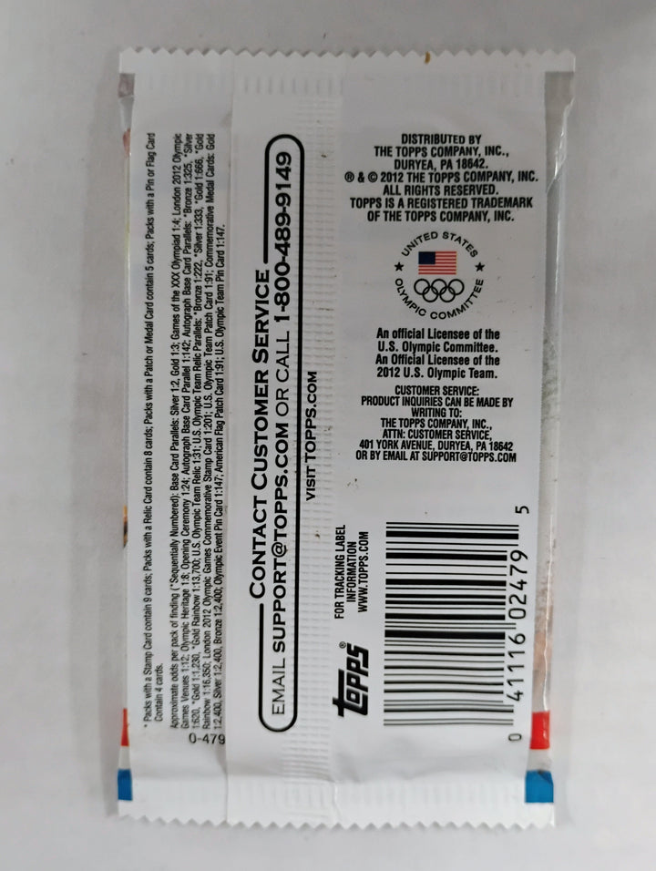 2012 Topps U.S. Olympic Team & Olympic Hopefuls Sealed Pack