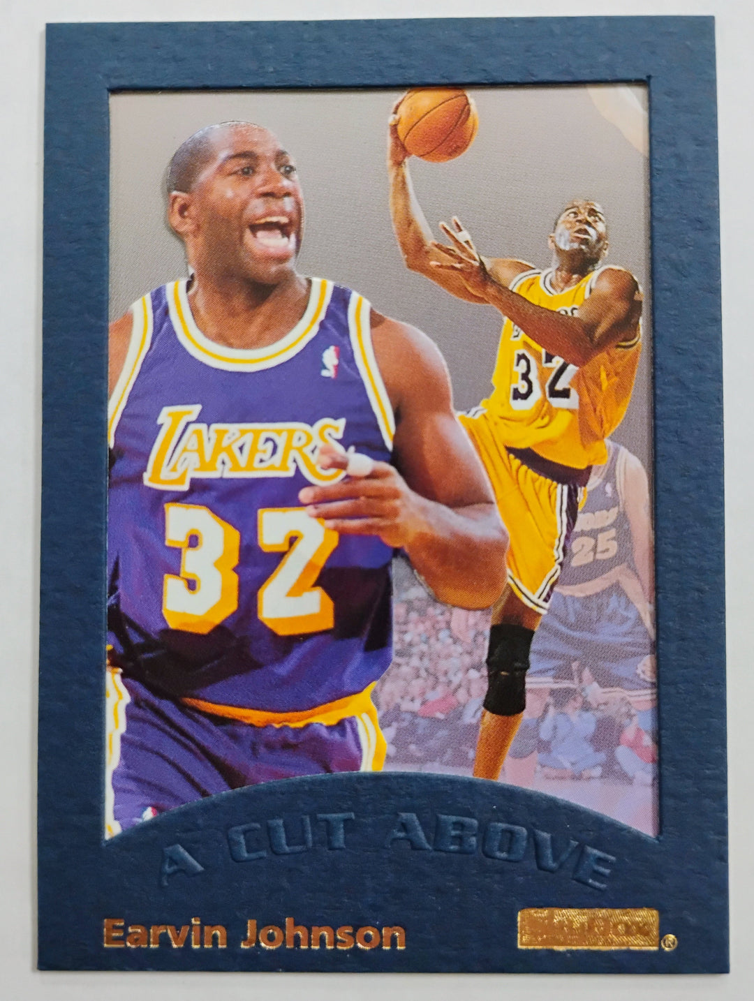 1996 Skybox Basketball  Earvin Johnson #6 A Cut Above