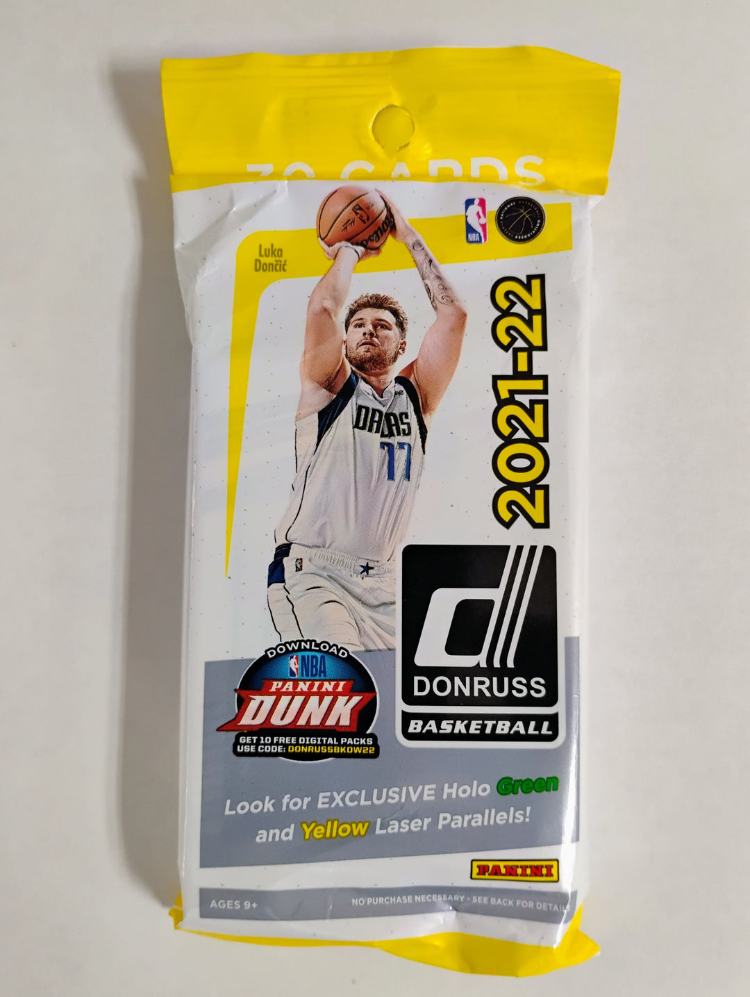 2021-22 Panini Donruss Basketball Fat Pack