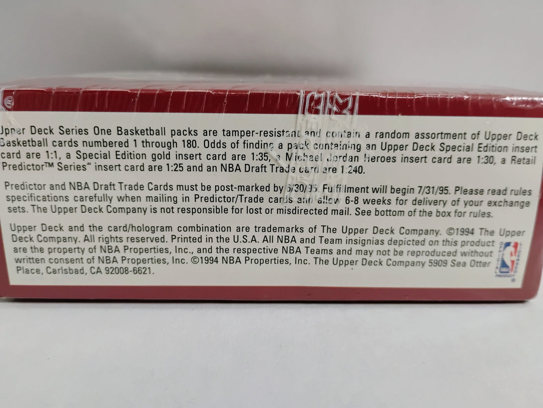 1994-95 Upper Deck Basketball Series 1 Retail  Sealed Box