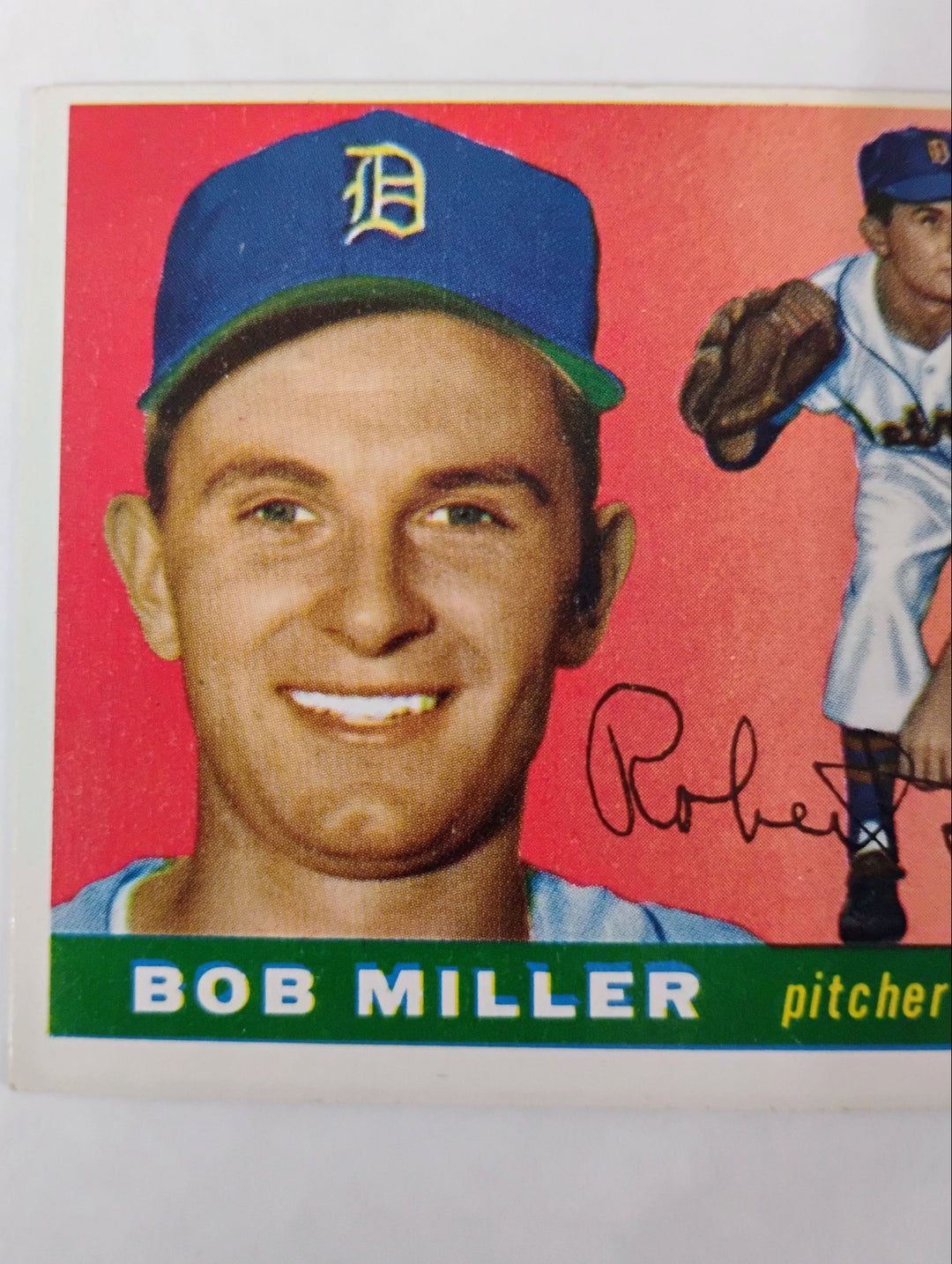 1955 Topps Baseball Bob Miller #9 EX/Mint