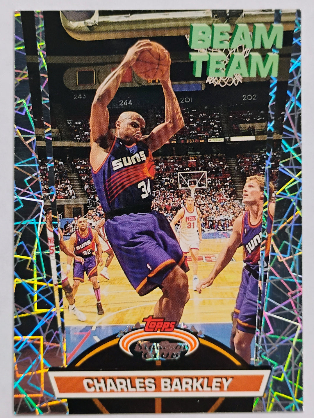 1992-93 Stadium Club Basketball Charles Barkley #15 Beam Team