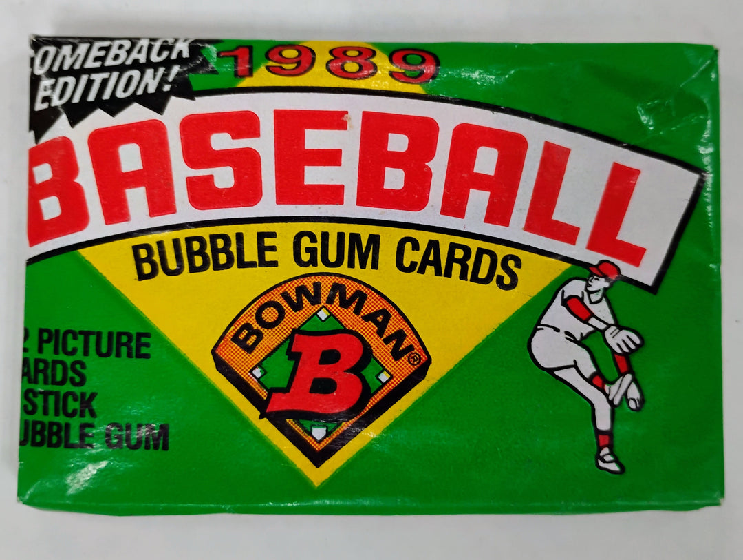 1989 Bowman Baseball Sealed Wax Pack