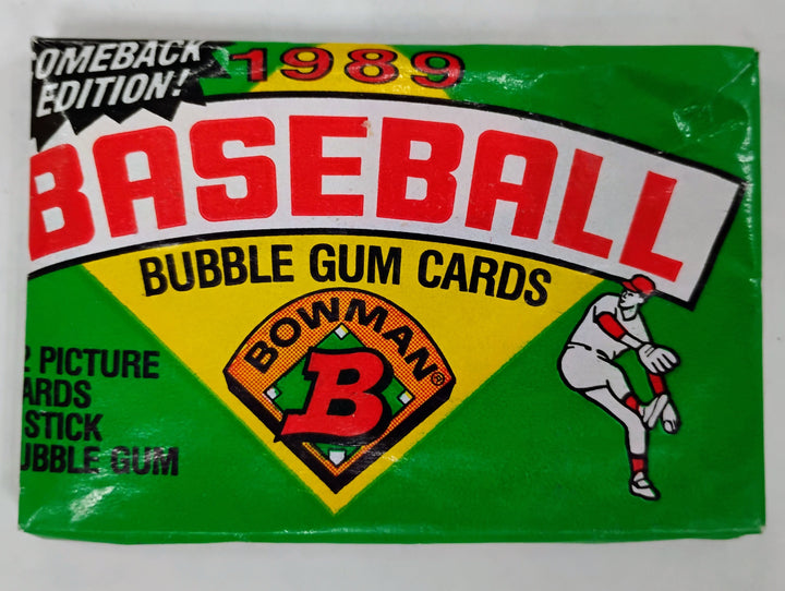1989 Bowman Baseball Sealed Wax Pack