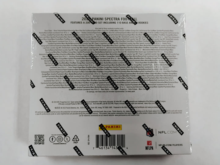 2023 Panini Spectra Football Hobby Box