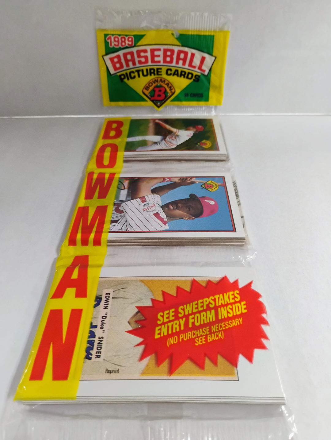 1989 Bowman Baseball Rack Pack