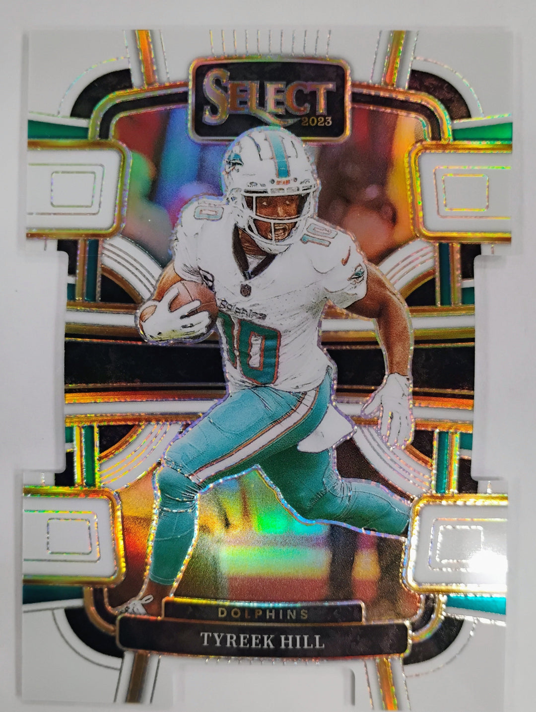 2023 Select Football Tyreek Hill #62 Concourse Prizm  Die Cut #'D196/199