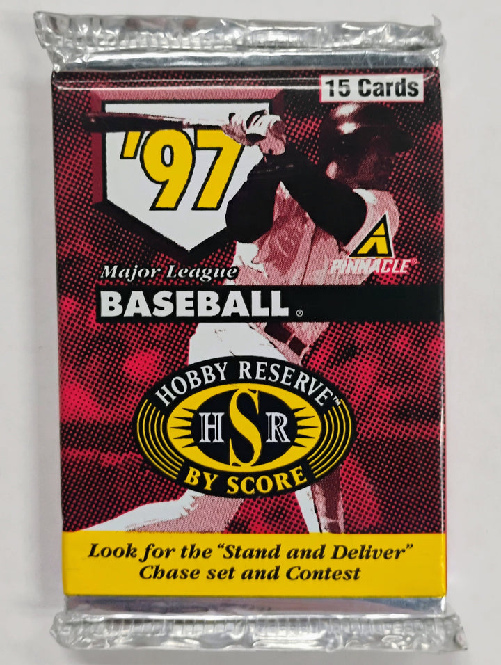 1997 Pinnacle Hobby Reserve Baseball Sealed Pack